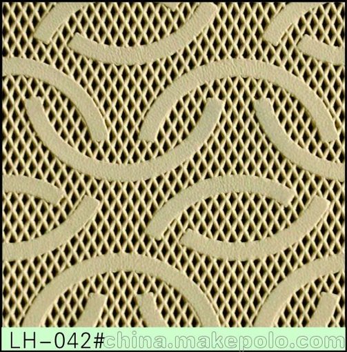 LH-042# 沖孔加工 鞋面沖孔 皮料沖孔圖片