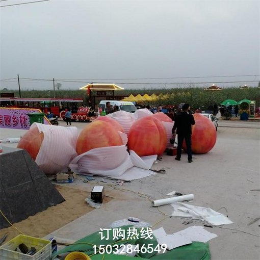 花籃擺件雕塑 源頭工廠 彩繪花籃雕塑廠家圖片