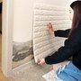 厂家直销3d立体墙贴砖纹墙纸 自粘幼儿园儿童防撞防水泡沫壁纸