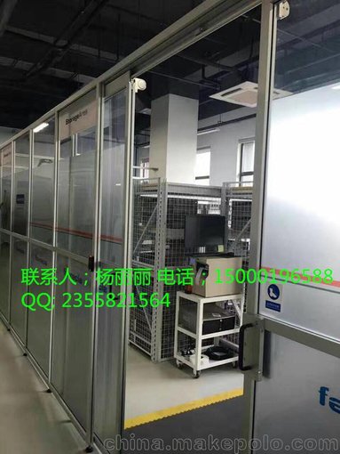 張家港鋁型材 機(jī)器人 安全圍欄 防護(hù)罩  設(shè)備框架圖片