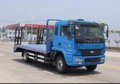 水泥厂大型平板运输车,跃进单桥国四板运输车价格