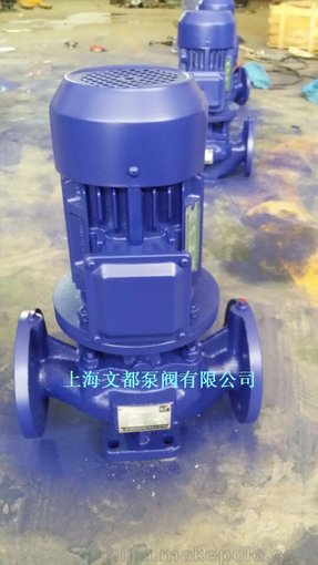 上海文都直銷ISG25-110管道離心泵熱水循環(huán)泵清水泵增壓泵圖片