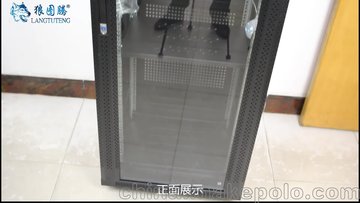 狼图腾机柜  豪华H型落地式服务器机柜展示