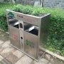 四川户外不锈钢垃圾桶移动垃圾桶厂家