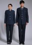 达州宣汉高档保安服定做，保安冬装大衣价格