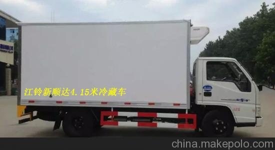 湖北江鈴新順達(dá)冷藏車(chē)，保溫車(chē)廠家直銷(xiāo)圖片