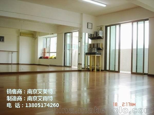 南京舞蹈房鏡子把桿安裝圖片