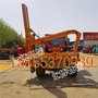 小型公路打桩机 打桩机厂家 护栏打拔钻一体机