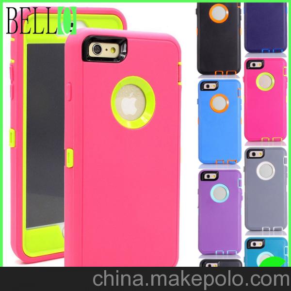 提供iphone6 otterbox defender防御者戶外三防手機殼現貨寶諾達工廠