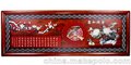 玉石画天然玉石画 精品玉雕画 实木框玉雕画  吉祥如意