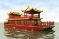 北京画舫船生产厂家/水上餐饮船/观光游船/观光木船