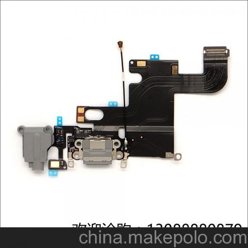 廠家供應(yīng)手機配件 iphone6G 音頻 6代USB充電排線 蘋果6 尾插排線圖片