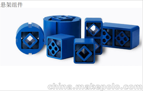 上海厂家专业生产cube橡胶弹性张紧装置，震动支撑，张紧器SE18