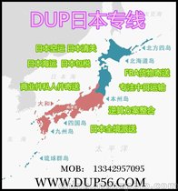DUP 日本专线 国际代理