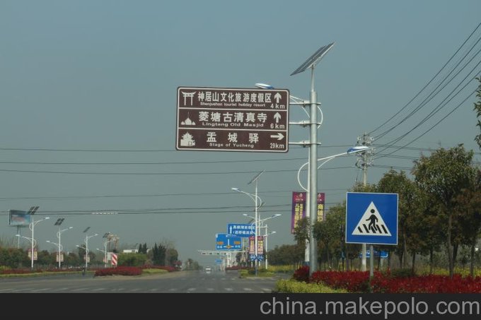 廠家供應(yīng)貴州交通信號(hào)燈桿 揚(yáng)州永耀圖片