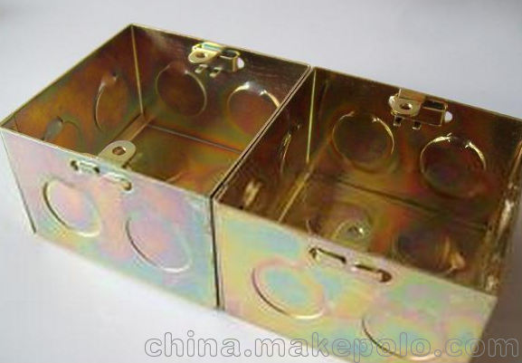 供應煙臺KBG JDG金屬穿線盒廠家直銷彩鍍管件批發(fā)銷售圖片
