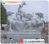 石雕麒麟、石雕狮子、石雕貔貅定制加工厂家、嘉祥勇惠质优价廉