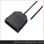 锋杰L806-4照明灯具三孔接线盒/LED  3孔分线盒