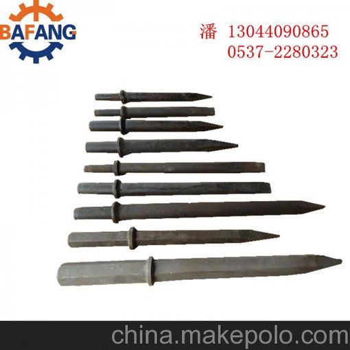 G10風(fēng)鎬釬鑿巖機(jī)械氣動鑿風(fēng)鎬頭型號齊全（500mm)圖片