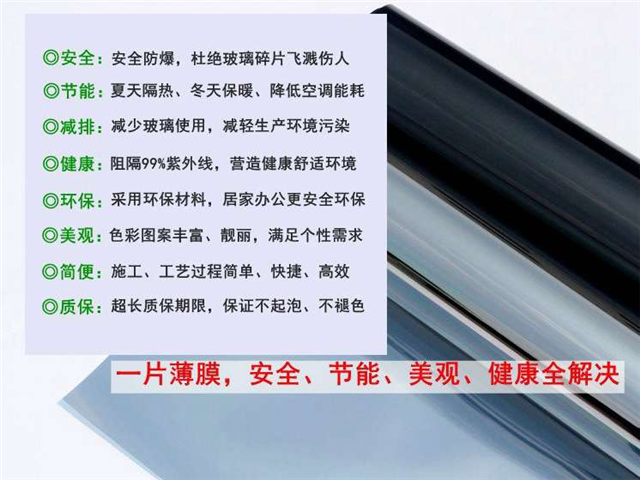 邯鄲邯山隔熱玻璃貼膜 陽(yáng)光房玻璃貼膜 質(zhì)量上乘圖片