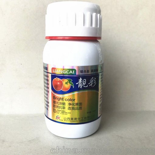 供應(yīng)靚彩補充果實營養(yǎng) 增加果面光滑無激素葉面肥圖片