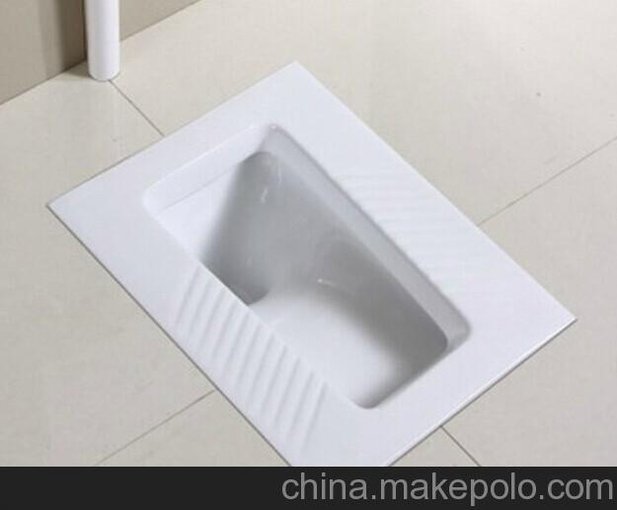 廠(chǎng)家直銷(xiāo)帶S彎連體蹲便器 大便器 防臭蹲坑 后進(jìn)前排0653圖片