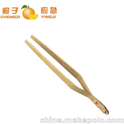 橙子應(yīng)急防爆鑷子 無火花安全工具圖片