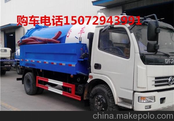 青海高壓清洗吸污車 甩干分離式吸污車圖片