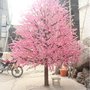 广东仿真桃花树厂家定制 室外装饰人造假桃花树高级仿真植物批发