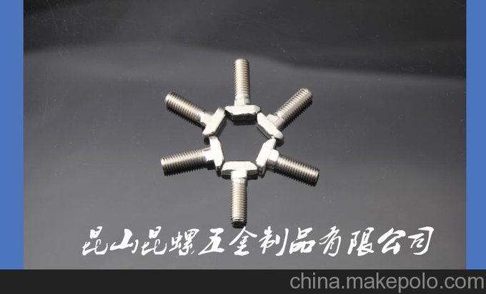 廠家出售 鍍鎳防盜T型螺栓 歐標(biāo)高強(qiáng)度T型螺栓圖片