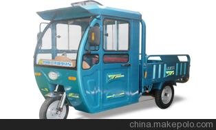 漢中市綠源農家小貨2代（單排） 半封閉電動(dòng)貨運三輪車(chē)圖片