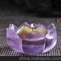 低价琉璃烛台 低价琉璃莲花烛台