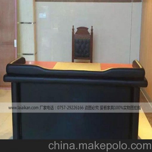 愛(ài)看家具 訊問(wèn)室桌子 詢問(wèn)桌 軟包訊問(wèn)室專用桌圖片