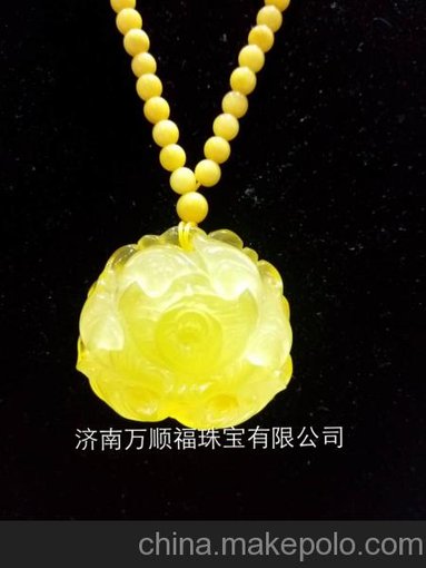 墨西哥藍(lán)珀 多米尼加天藍(lán)珀  琥珀蜜蠟掛鏈圖片