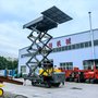 室外高空作业钢制履带升降平台 全地形液压马达驱动行走升降机