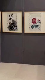 北京挂画展板租赁 字画展板屏风  临时展墙布置搭建