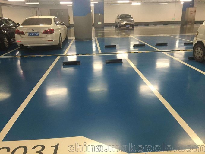 熱銷深圳車位劃線_停車場劃車位線_深圳熱熔標線熱熔劃車外線圖片