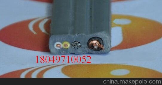 電梯專(zhuān)用監控視頻線(xiàn)=SYV75-7視頻線(xiàn)+電源線(xiàn)+鋼絲圖片