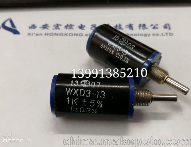 現(xiàn)貨 WXD3-13-10K 電位器 西安宏控電子科技有限公司圖片