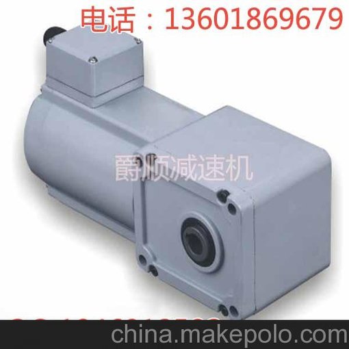 服裝生產(chǎn)流水線直角減速電機SZG25R-400W-100S-K-F-J圖片
