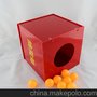 专业高档正方体庆典活动红色亚克力箱摸奖箱 亚克力制品定制