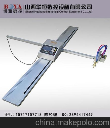 小型數(shù)控便攜式切割機(jī)價(jià)格，廠家，（華恒數(shù)控）圖片