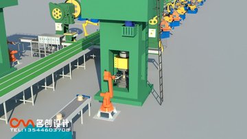 长沙机械设备 产品三维演示 工业动画制作