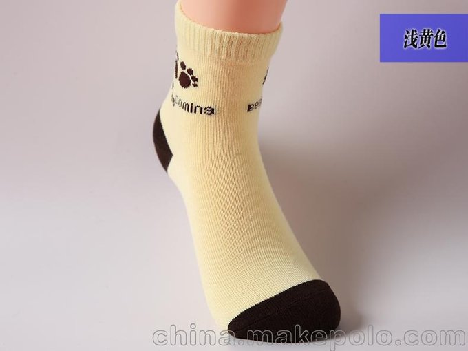 童裝襪子廠家貼牌加工 純棉吸汗透氣品牌中筒兒童襪 外貿(mào)OEM代工圖片