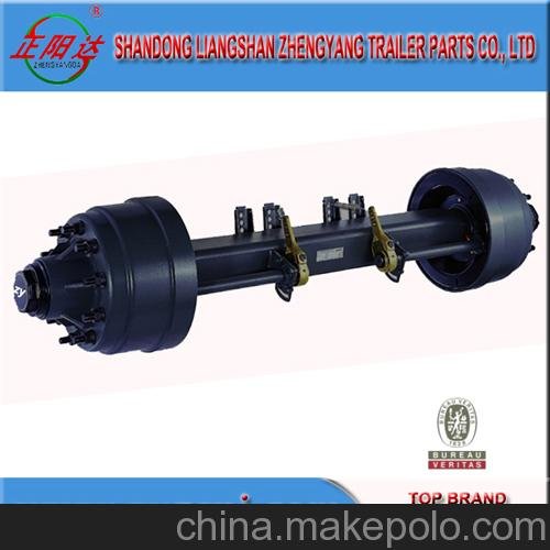 供應(yīng)汽車(chē)車(chē)橋 汽車(chē)零部件生產(chǎn) 汽配件加工 正陽(yáng)牌掛車(chē)車(chē)橋圖片