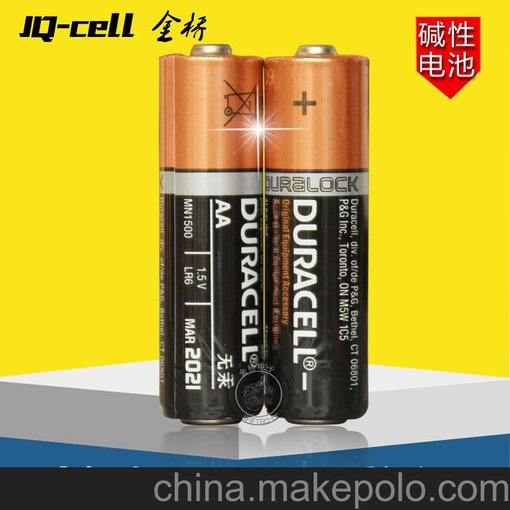 Duracell金霸王堿性5號(hào)AA電池LR6 15A堿性電池圖片