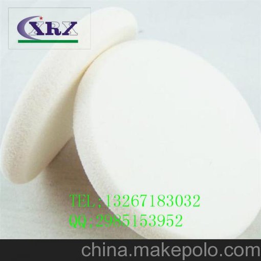 深圳廠批發(fā)生產(chǎn)化妝棉，洗面撲，粉撲圖片