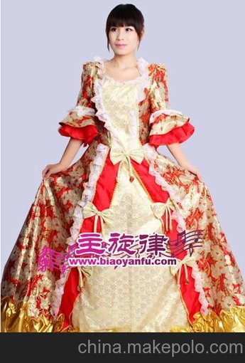 天津歐式宮廷服裝、韓服、和服、西班牙舞、草裙舞、蘇格蘭裙服裝租賃圖片