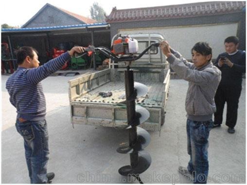 湛江汽油型種樹機(jī) 多功能種樹挖坑機(jī)效率高圖片