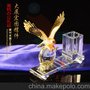 精兴　三亚开业纪念品，办公桌礼品，水晶笔筒套装礼品